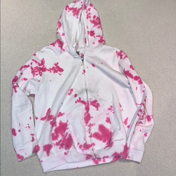 Custom tie die hoodie - Picture 2 of 7